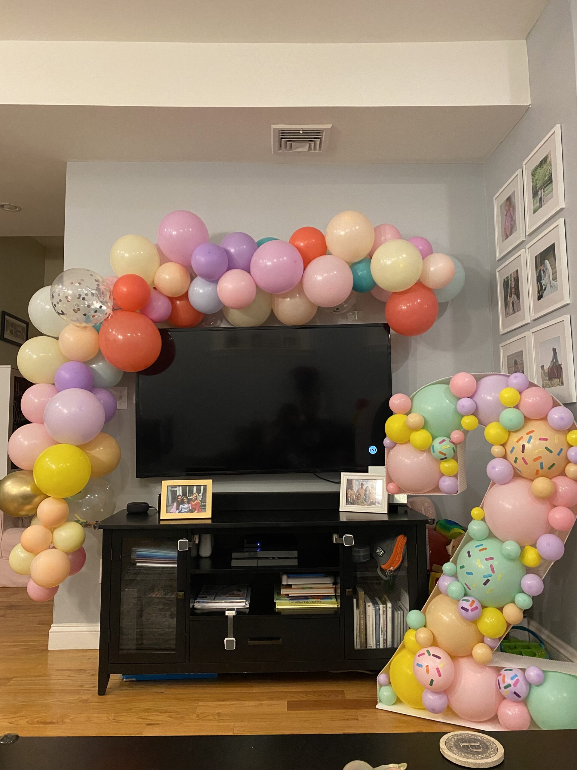 Birthday Balloon Garland