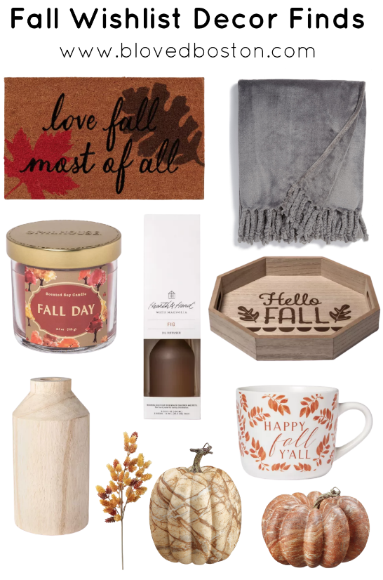 Fall Wishlist - Decor Finds