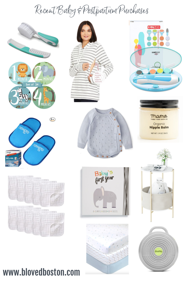 Recent Baby & Postpartum Purchases