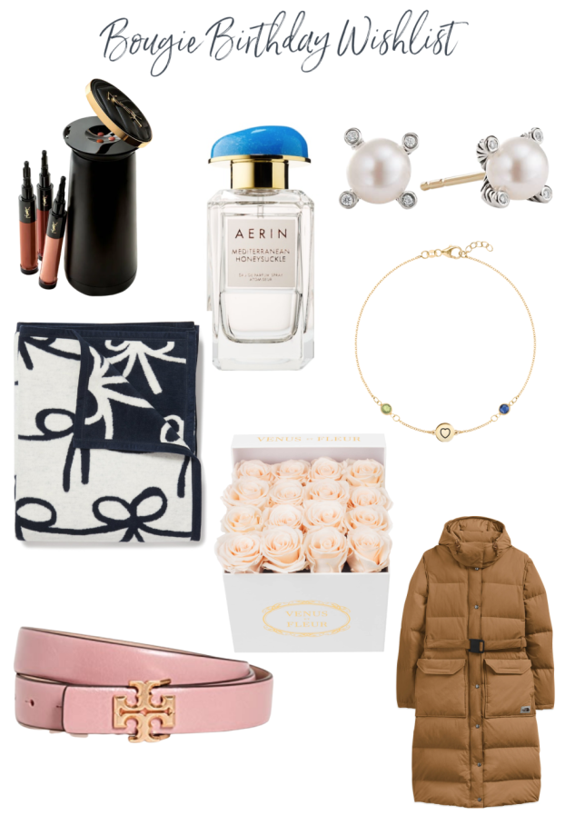 Bougie Birthday Wishlist