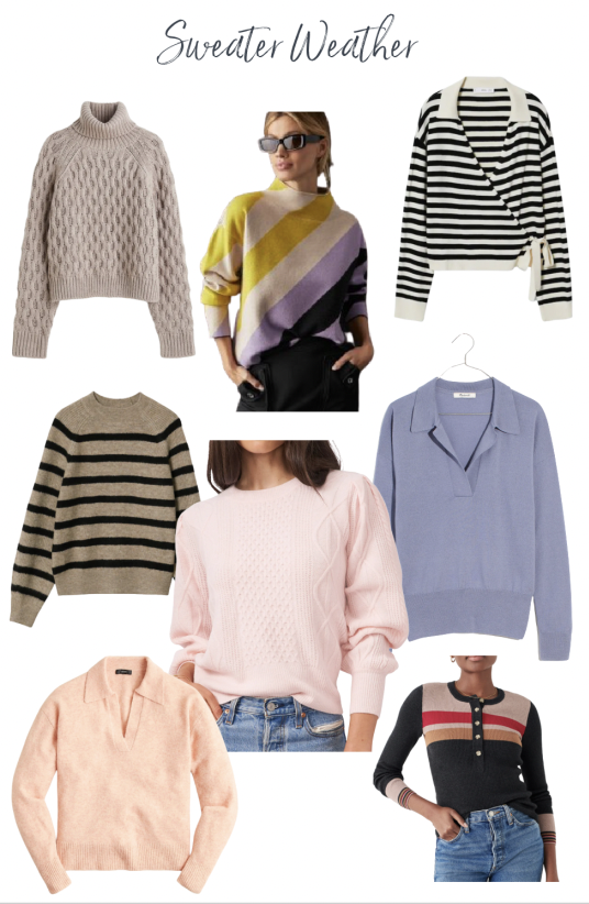8 Sweaters for Fall