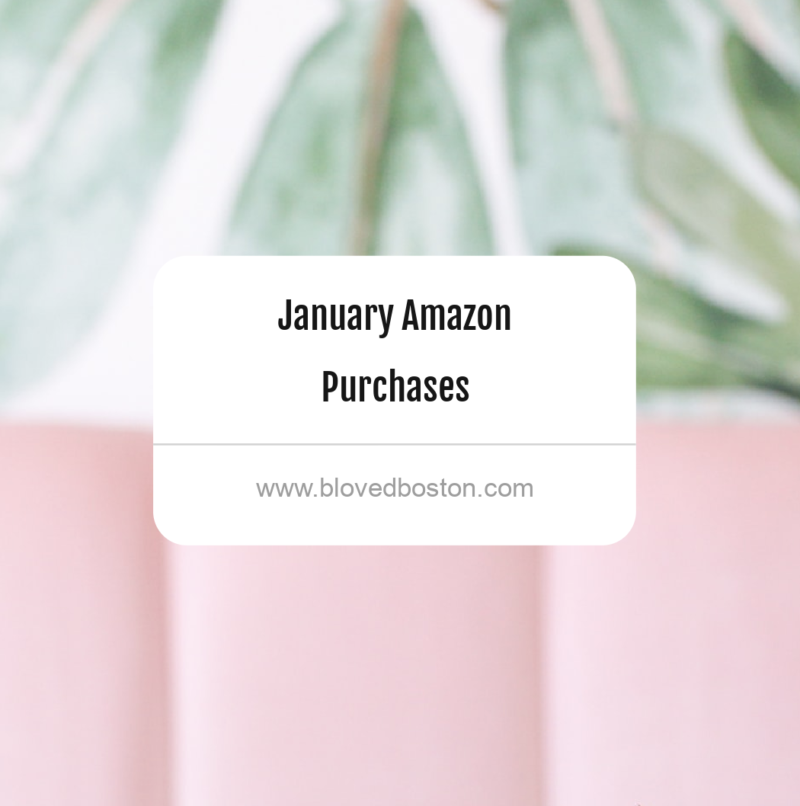Amazon Purchases - January Edition